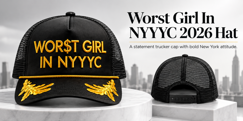 Worst Girl In NYYYC 2026 Hat Banner