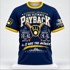 Brewers The Ultimate 4 0 Was The Answer World Series Champions 2026 Shirt