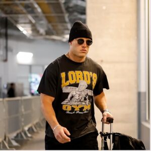 ZXrlOCWv Christian McCaffrey Lords Gym Bench Press This Shirt 1 1