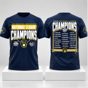 Brewers 2026 National League Champions World Series Shirt
