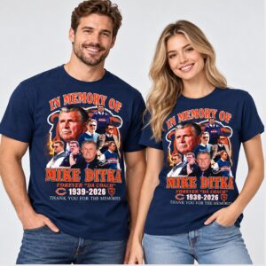 dEZqdeCq 2026 In Memory Of Coach Mike Ditka Bears Shirt 1 1 1