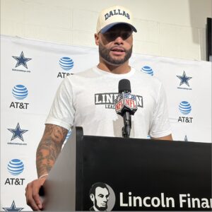 fQrjYl8Z Dak Prescott Linemen Lead The Way Shirt 1 1