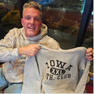 jGTo3euC Pat McAfee Iowa XXL ATH Club Hoodie 1 1