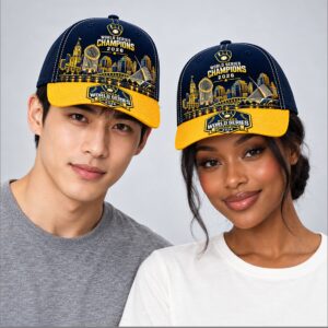 k17Y3778 Brewers 2026 World Series Champions Trophy Hat 1 1 1