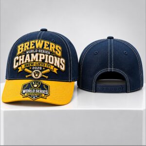 Brewers 2026 Brew Live It World Series Champions Hat