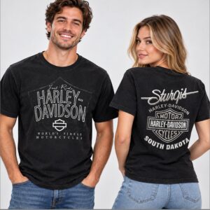 lgWlI3rA Hailey Bieber Harley Davidson Worlds Finest Motor Cycles Shirt 2 1 1