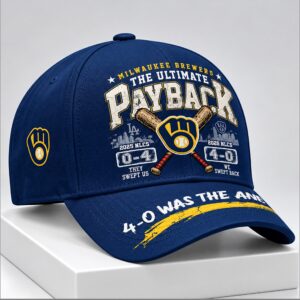 n0pKomsQ Brewers 2026 The Ultimate 4 0 Was The Answer World Series Champions Hat 1 1
