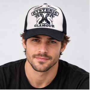 nBFKxB7p Timothee Chalamet Detroit Forever Hysteric Glamour Hat 2 1 1