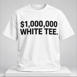 Juanyeh Thomas 1000000 Dollar White Tee Shirt