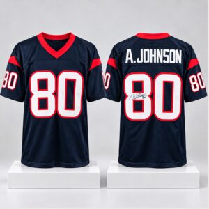 Texans Andre Johnson Signature Jersey 2026 Giveaway