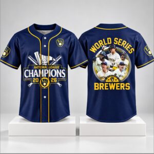 Brewers World Series National League Champions 2026 Jersey