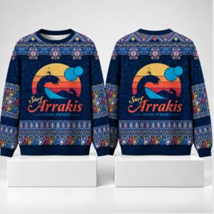 Surf Arrakis House Atreides Christmas 2026 Ugly Sweater
