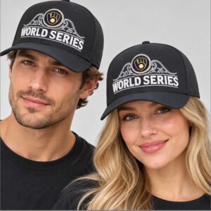 uyvxk7cz Brewers NLCS World Series Locker Room 2026 Hat 1 1 1