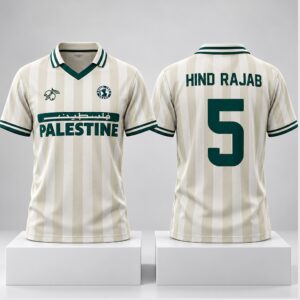 Nate Head Palestine Hind Rajab World Cup Jersey