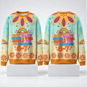 How Many Nights A Week Should You Be Reading 6 7 Christmas 2026 Ugly Sweater