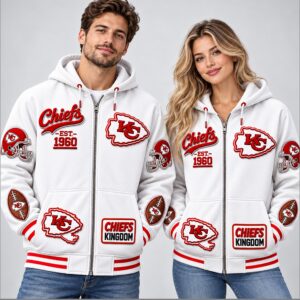 whi2ov5Z 2026 KC Chiefs Football Kingdom Coat Est 1960 Zip Hoodie 1 1 1