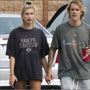 yI1AtLe4 Hailey Bieber Harley Davidson Worlds Finest Motor Cycles Shirt 1 1 1