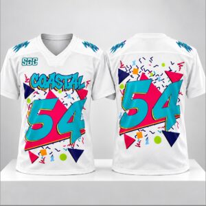 2026 Chanticleers Friday Night 90s 54 Football Jersey